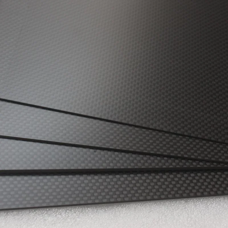 3K Plain Weave and Glossy Finish Carbon Fiber Sheet