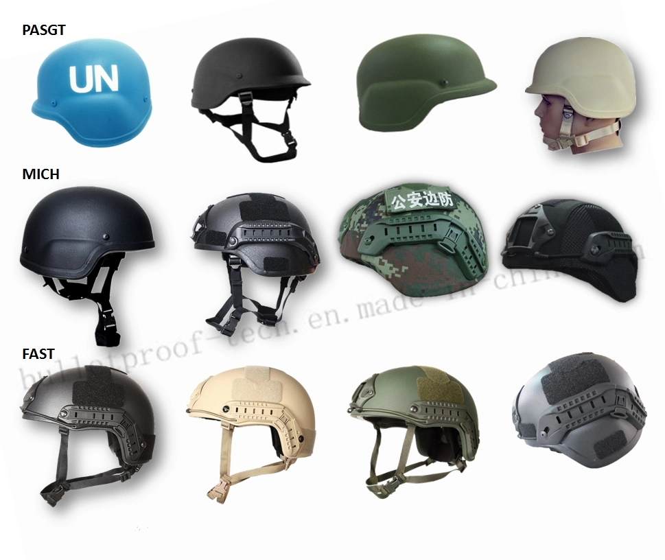 Bulletproof Pasgt M88 Military Ballistic Helmet Nij Level Aramid Armor Helmet