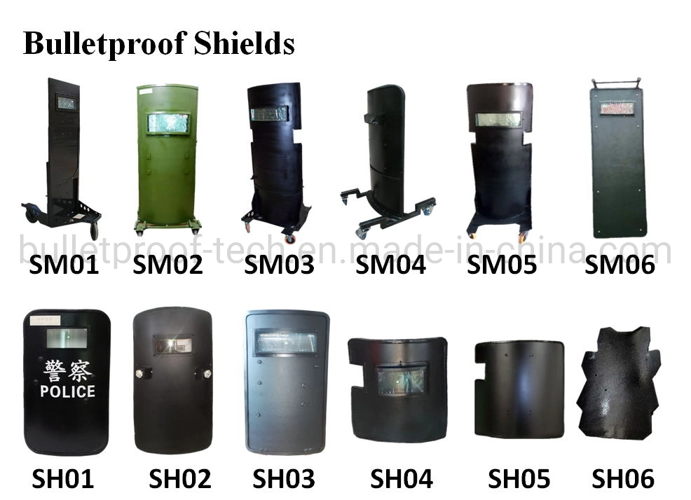 High Protection Level Ballistic Shield Bulletproof Shield Military Product