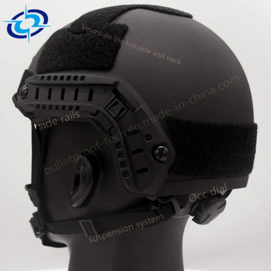 Casco Performance Ballistic Military Combat Casco a prueba de balas Producto de seguridad 582