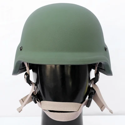 Venta caliente Pasgt Ballistic Tactical Casco a prueba de balas Green Nij Level Iiia Aramid